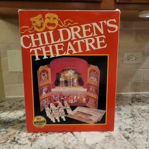 Children's Theatre - Vintage 1988 Paper Doll set.